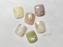 ライトネイルズ センリ(Light nails SENRI)/FOOT親指アートコース
