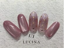 ネイルスタジオ ルキナ(LUCINA)/H-794うるうるバカラネイル