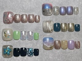 《2025夏》定額フットネイル