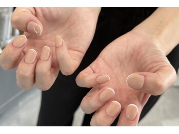 ミアネイル 蕨店(mia nail)/細フレンチ