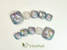 エリクサーネイル 池袋(Elixir Nail)/フット　やり放題／クーポン使用