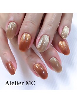 アトリエ エムシー 新富町(Atelier MC)/マグネットネイル追加カラー+1