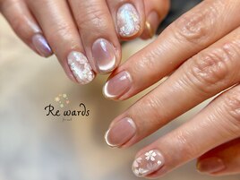 手描き桜アート