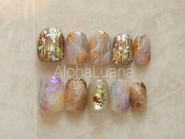 バカラ天然石ニュアンスデザイン