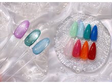 エミラボーテ 心斎橋店(Emi la beaute)の雰囲気（最新アート♪水滴ネイルはしずくにマグネットが入っているのが◎）