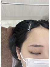 ビューステージ アイブロウサロン 横浜/ナチュラルな平行眉♪