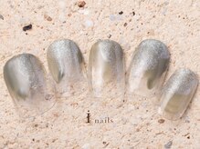 アイネイルズ 町田店(I nails)/マグネット塗りかけ6480円