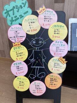 ラフ(laugh)/オプションメニュー