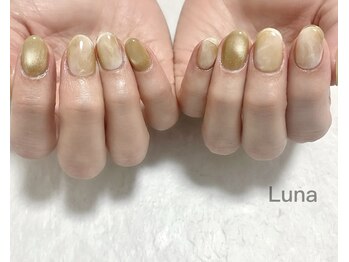 春のニュアンスネイル