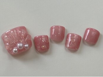 ネイルメゾン 天神店(NAIL MAISON)/シェルうるうる貝殻夏¥9000