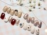 短いお爪でも可愛い♪ショートネイル ¥6900