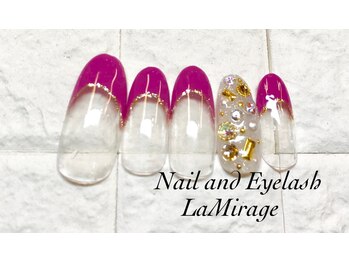 ネイルサロン ラミラージュ/埋めつくしネイル