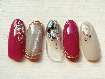 ネイルズオブレオ 梅田(Nails of LEO)/店内サンプル★レオコース¥6600