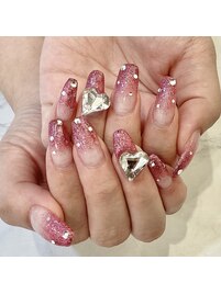 ラメグラデーション