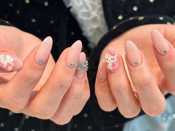 シェリーラメール 原宿店(cherie la mer)/ピンクネイル