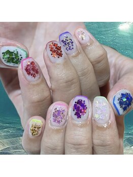 アヤネイルズ アンド アイラッシュ(AYA NAILZ.＆Eyelash)/ラメラメラーメ