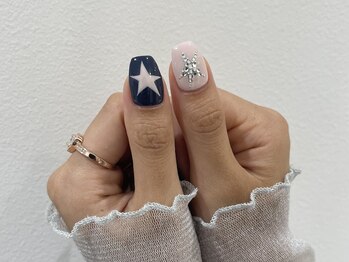 ビュー バイ ネオリーブ 用賀店(beau'r by neolive)/星ネイルm