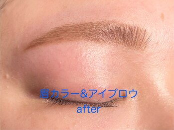 ランプ(LAMP)/眉カラー＆アイブロウ＆wax脱毛