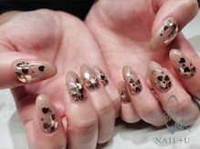 ネイルプラスユウ(NAIL+U)/ハートがいっぱいネイル