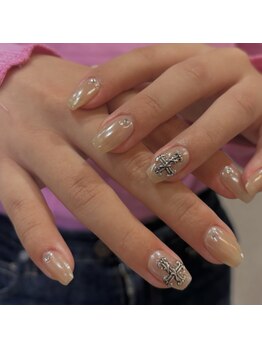 ウェイビーズ ネイル(wavy's.nail)/パールネイル