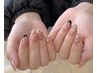 【HAND】持ち込みOK♪ワンカラーネイル&6本アート 何度でも¥7980♪ 90分