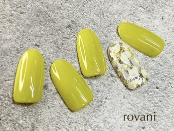 ロヴァニ(rovani)/シェル埋め尽くしネイル
