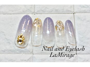 ネイルサロン ラミラージュ/シェルデザインネイル