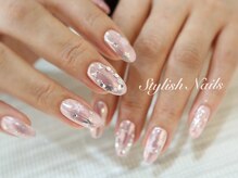 スタイリッシュネイルズ(Stylish Nails)/クリスマス＆メタリックパール