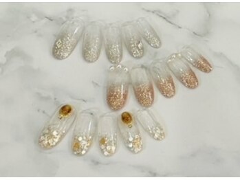 ラブネイル 成城店(Love Nail)/時短コースラメグラデーション