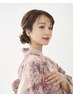 【浴衣】　着付け+ヘアセット