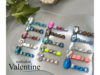 ネイルサロン ヴァレンタイン(nailsalon Valentine)/フット定額7500円から8500円