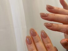 ラグ ネイル(RAG nail)の雰囲気（ワンカラーこそ技術の差が出るのです◎竹内作）