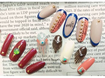 ネイルギャラリーアヴァン(NAIL GALLERY Avant)/先どり秋アート