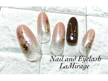 ネイルサロン ラミラージュ/ニュアンスグラデネイル