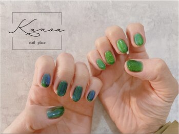 カノアネイルプレイス(KANOA nail place)/アシンメトリーマグネット