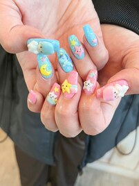 キャラクターネイル