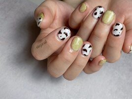 ニュアンス×牛ネイル