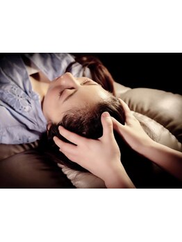 ヘッドスパで癒されたい