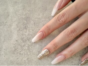 ノエリア バイ ミー 淡路(noelia by 31)の写真/シンプルでもキレイなフォルムで満足感◎細部まで手を抜かない仕上げで上質な指先に♪