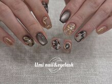 ユミ 池袋(Umi)/ハイビスカスネイル