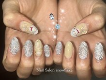 スノーフレーク(Snowflake)/クリスマスデザインコース☆