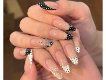 【4月期間限定】チップ長さだしワンカラー/ マグネット＋パーツ2個￥7500