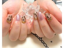 チャミュエル/アニマル×マグネットネイル