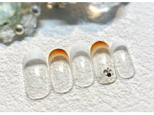 ネイルアンドアイラッシュ ブレス エスパル山形本店(BLESS)/エレガントフレンチネイル