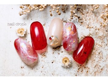 バブル シュガー バイ ネイルクローネ(bublle sugar by.nail crone)/透け感ニュアンスネイル