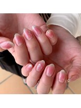 フラワーネイル 小山店(Fleur nail)/チークネイル×先端マグネット