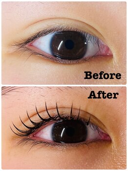 サロントゥエンティーフィフスアベニューニコ(Salon 25th ave.)/☆マツエク☆beforeとafter