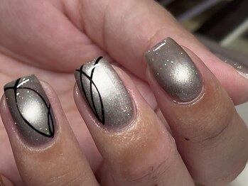 アース コアフュールボーテ 高岡店(EARTH coiffure beaute)/マグネットネイル