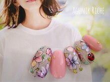 アグニークリッシェ(Agunik Riche)/【フラワーネイル】