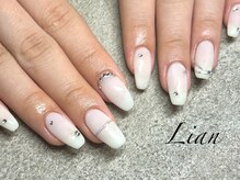 リアン 京都四条河原町店(Lian)/ホワイトネイル